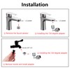 720 Degree Swivel Faucet to Garden Hose Adapter,3/4 Inch GHT