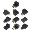 EMSea 10Pcs HDMI Adapter Kit, HDMI to Mini HDMI/Micro HDMI