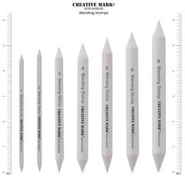 Cezanne Creative Mark Blending Stumps - Solid Double-Ended Blending Stumps for Blending Charcoal, Pencils, Pastels and More - [Size 8-12 Count]