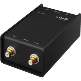 IMG Stageline FGA-102 Professional Stereo Line Transmitter Black