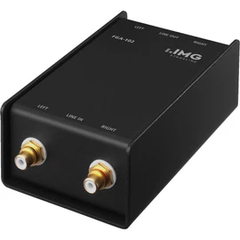 IMG Stageline FGA-102 Professional Stereo Line Transmitter Black