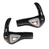 UFOR CAVO Ergonomic Lock-On Rubber Bike Grips, with Aluminum Locking