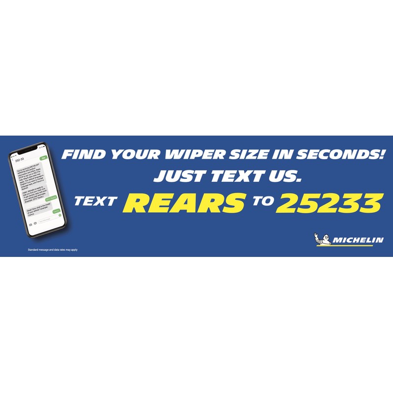 Michelin 9514 Rear Windshield Wiper Blade - New and Improved,