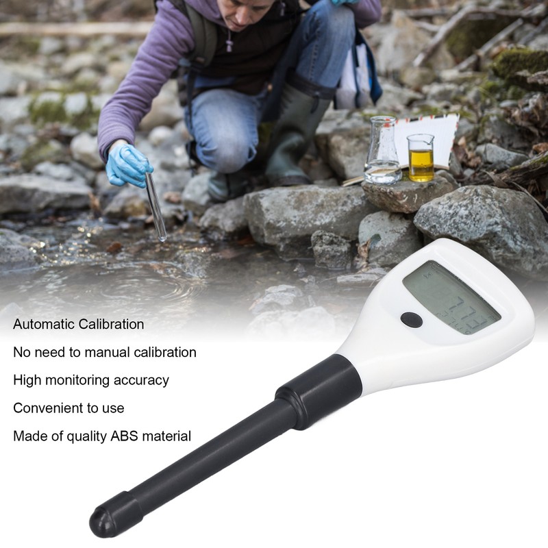 PH Tester Portable Digital Display Water Quality Monitor Pen PH