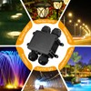 Tynoscco IP68 Waterproof Junction Box Outdoor,4-Way Electrical Junction Box Outdoor