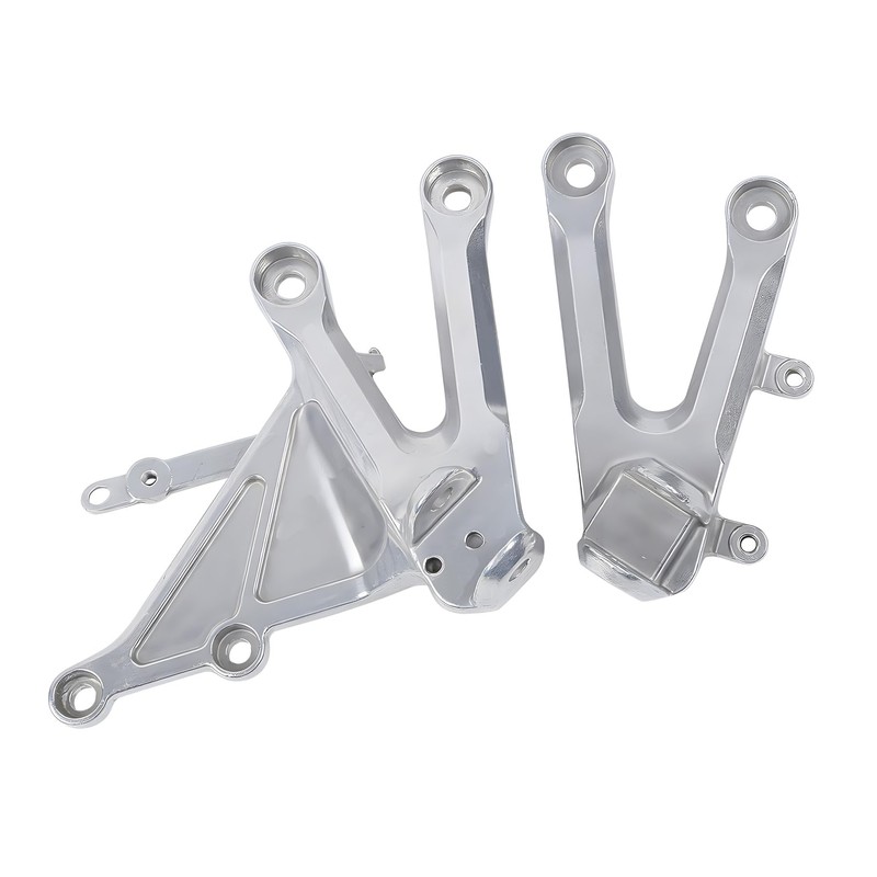 Motorcycle Front Rider Footrest Foot Pegs Bracket Set for Honda