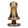 200 Sets Chicago Screws 6x4mm Pure Copper Strong Round Head