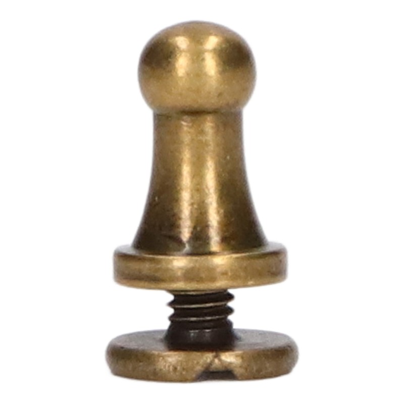 200 Sets Chicago Screws 6x4mm Pure Copper Strong Round Head