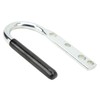 Trailer Coupler Lift Handle Galvanized Steel Rubber Tongue Handle for