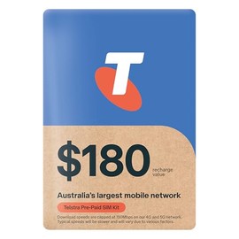 TELSTRA PREPAID $180 SIM KIT