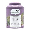 Tea People Relax, Loose Leaf Blended Herbal Tea In A