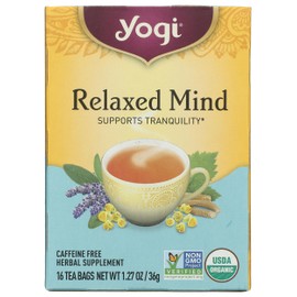 Yogi Tea, Relaxed Mind, 16 Count, Packaging May Vary