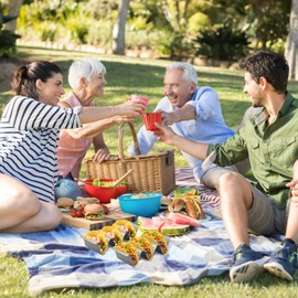 Jesustree Taco Holder, Stainless Steel, Pack of 4 Taco Stands in Wave Shape, Tortilla Holder with Handles, Metal Kitchen Gadget for Holding Tacos, Sandwiches, Bread, Hot Dogs and Pancakes