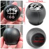 Juttzzei Vauxhall Car Gear Shift Knob, Manual Gear Knob 5