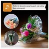 Clear Cellophane Bags 12x18'' 100pcs Flat Plastic Open Poly Bags