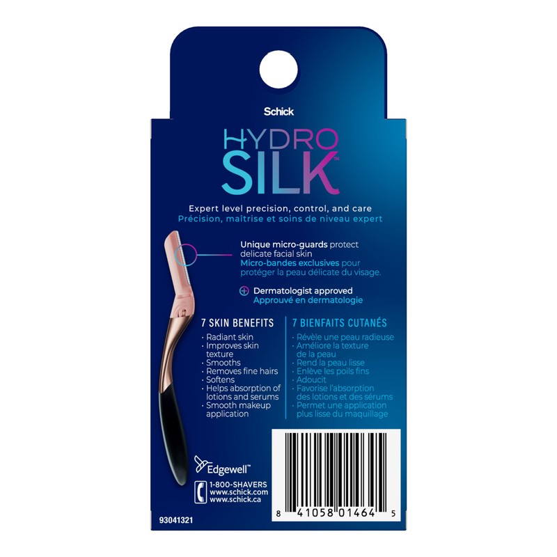 Schick Hydro Silk Schick Hydro Silk Dermaplaning Wand Refill Blades,