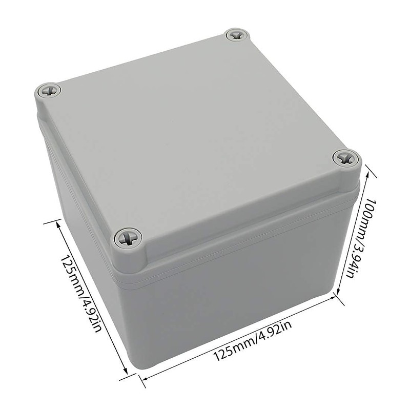 LeMotech Junction Box IP67 Waterproof Dustproof ABS Plastic Project Box