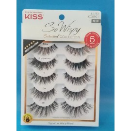 Kiss ( 1 )  KISS So Wispy Curated COLLECTION 5 Pair  82753 # KCUR01 • Ritzy
