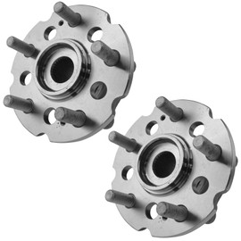 TRQ Rear Wheel Hub Bearings Assembly Set Compatible with 2007-2013 Acura MDX 2010-2013 ZDX 2009-2015 Honda Pilot