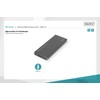 Digitus Hard Disk Enclosure – SSD/HDD – Black black Black