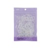 Salon Care Clear Rubber Bands (200 Count)