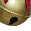 Inflatable Christmas Ball Bell Gaint Ornament with Red Bowknot PVC