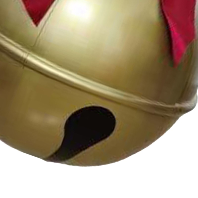 Inflatable Christmas Ball Bell Gaint Ornament with Red Bowknot PVC