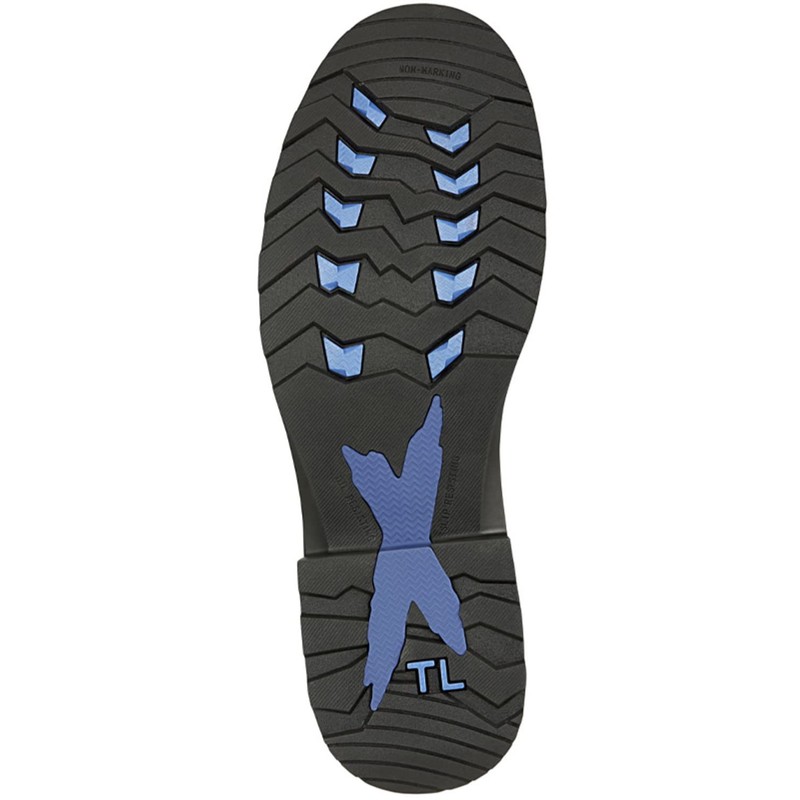 Tony Lama Men's Boom Saddle Cowhide Pull-On Soft Western Work