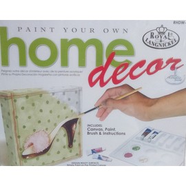 ROYAL BRUSH Paint Your Own Born to Shop Wall Art with This Easy to Use Kit. Everything is Included.