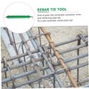 Operitacx Pack of 2 Hooks U Bender RCA Wire Tool