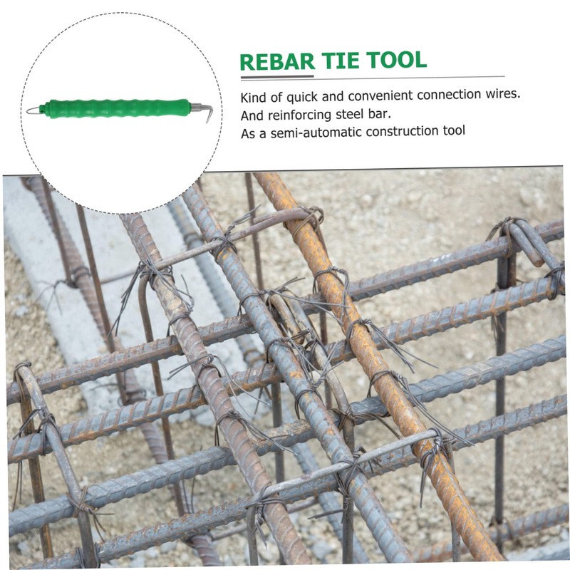 Operitacx Pack of 2 Hooks U Bender RCA Wire Tool