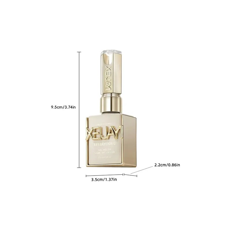 Xeijayi Light Pink Cat's Eye Gel Polish 11ml Pale Pink