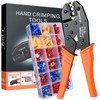 Preciva Crimping Pliers and Cable Lugs Set With 350 Pieces,
