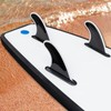 iBOARD Soft Top Surfboard Fins Foam Surf Board Accessories |3