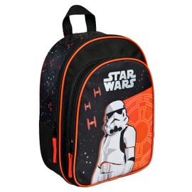 Undercover Backpack with Front Pocket and Padded Shoulder Straps Approx 31 x 25 x 10 cm, black