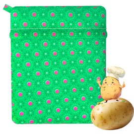 Reusable baked potato microwave bag – Quick-Cook microwave potato cooker, Perfect for Fluffy Potatoes, Sweet Potatoes & Vegetables – Potato Express Potato Cooker Bag for Microwave