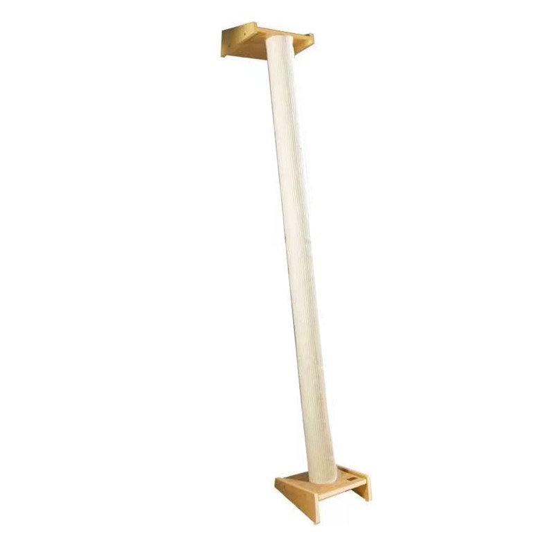 SHENGOCASE Modern 78.7“ Tall Leaning Cat Tree Tower Scratching Post