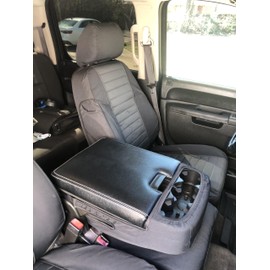 Durafit Seat Covers, C1134-X1 Black 2010-2013 Chevy Silverado, Tahoe, Avalanche and GMC Sierra LT 40/20/40 with Opening Center Console with 2 Opening Lids (Side Impact Airbag Version).