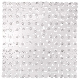 Stone-look shower mat / bath mat, 53 x 53 cm and 70 x 35 cm by Brandsseller, customisable