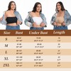 FVXYnnv Pack of 3 Bandeau Bra Padded Women's Bandeau Top