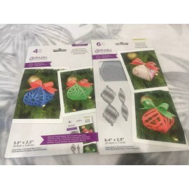 Gemini LOT OF 2 Gemini Christmas Decorations  Dies by Crafters Companion 767838 New C71