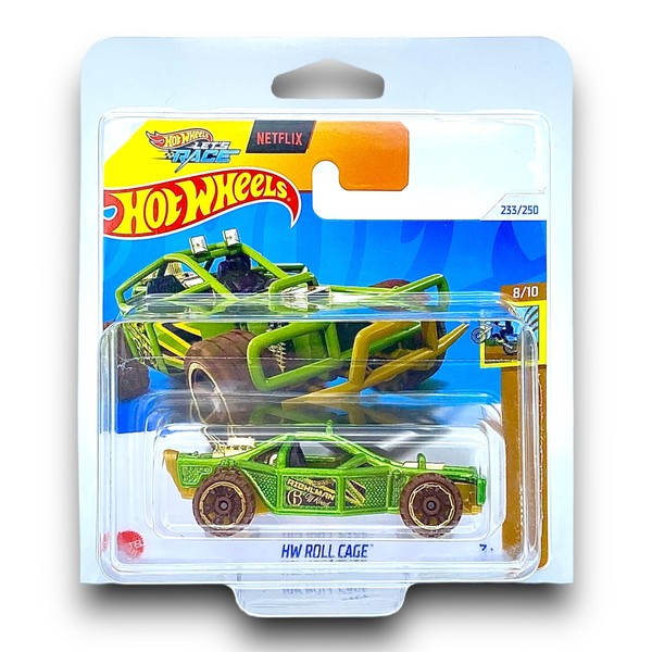 Hot Wheels HW Roll Cage (Green, Gold & Brown Let's