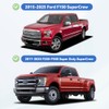 YQAUTEC Window Visors for 2015-2026 Ford F-150 & Super Duty