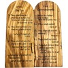 Holy Land Market Ten (10) Commandments Tablets or Decalogue Given