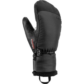 LEKI Women's Lantana 3D GTX Mittens Warm Gore-Tex Waterproof Gloves for Skiing, Snowboarding & Cold Weather - Graphite Black - Small, 7.5