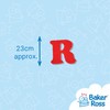 Baker Ross feltro lettere, colori assortiti, 23 mm