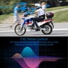 Wipeeyes Motorcycle Headset E1 Helmet Intercom Headset with CVC Noise