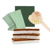 RetroKitchen Brush & Sponge Bundle - For Kitchen & Bathroom