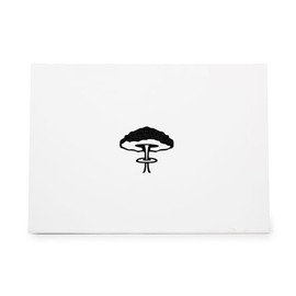 Mushroom Cloud Atom Bomb Atomic, quality rubber stamp, ideal for crafts scrapbooking invitations cards and tags CCSTA-26547
