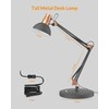 LEPOWER Eye-Caring Reading Metal Lamp for Bedroom, Adjustable Goose Neck